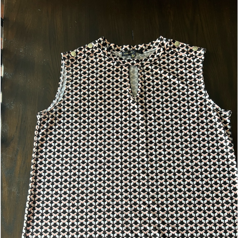 Woman’s sleeveless blouse